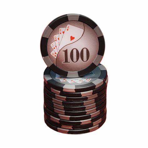 Barevné pokerové žetony – 100 ks